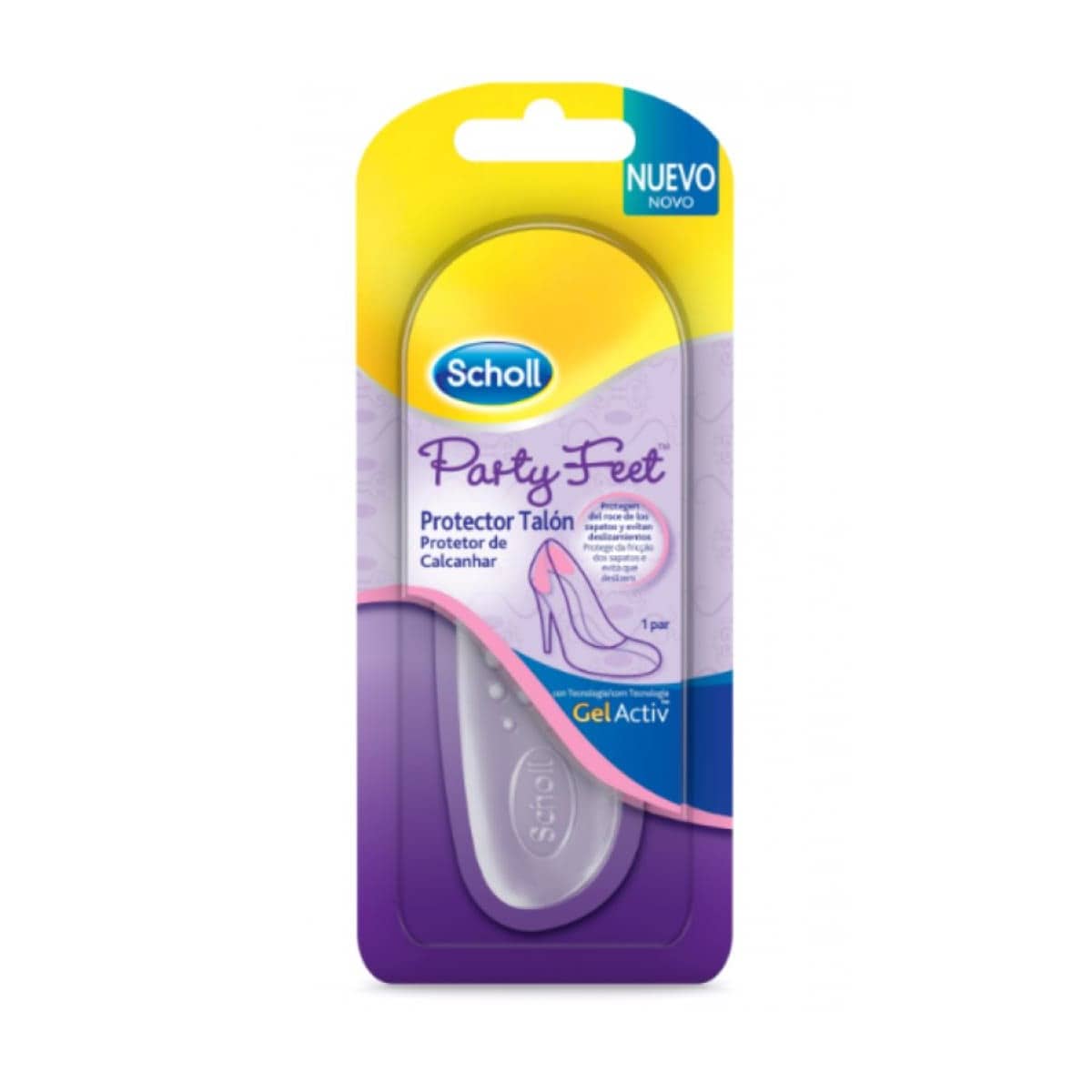 Party Feet Protetor Calcanhar 1un. Scholl 1