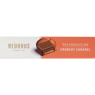 Chocolate de Leite com Biscoito e Caramelo Crocante embalagem 50 g - Neuhaus