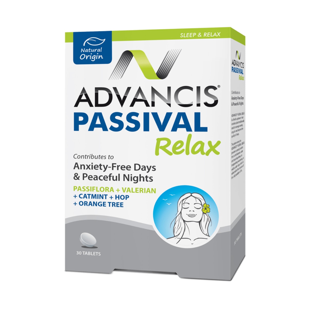 Imagem 0 de Suplemento Alimentar Passival Relax - 30 Comp.