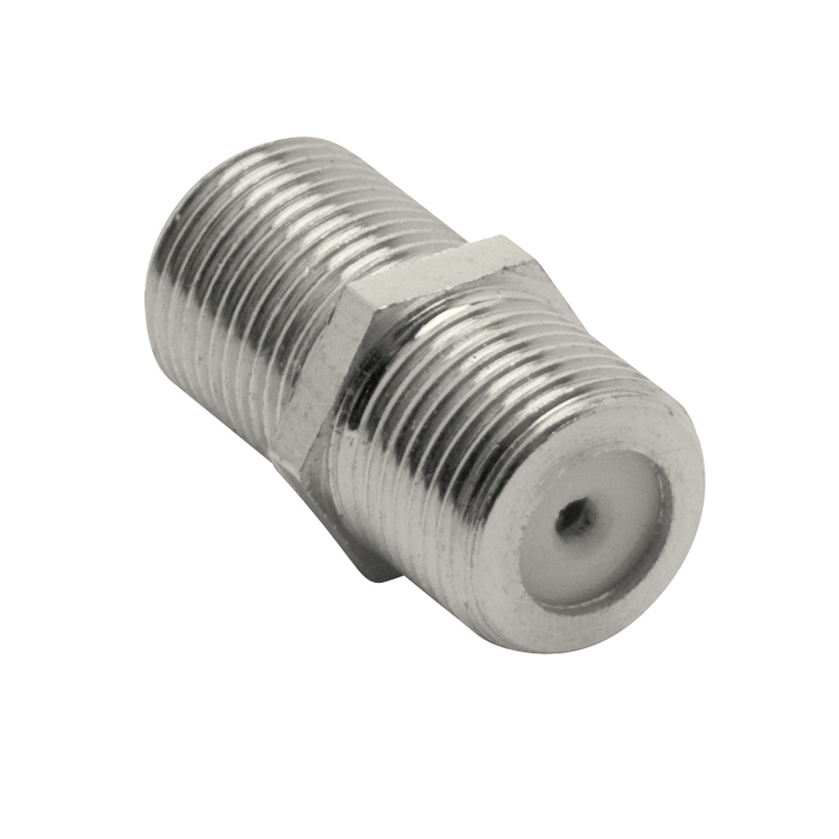 Empalme / Adaptador satélite toma tipo F M-M Metal-1