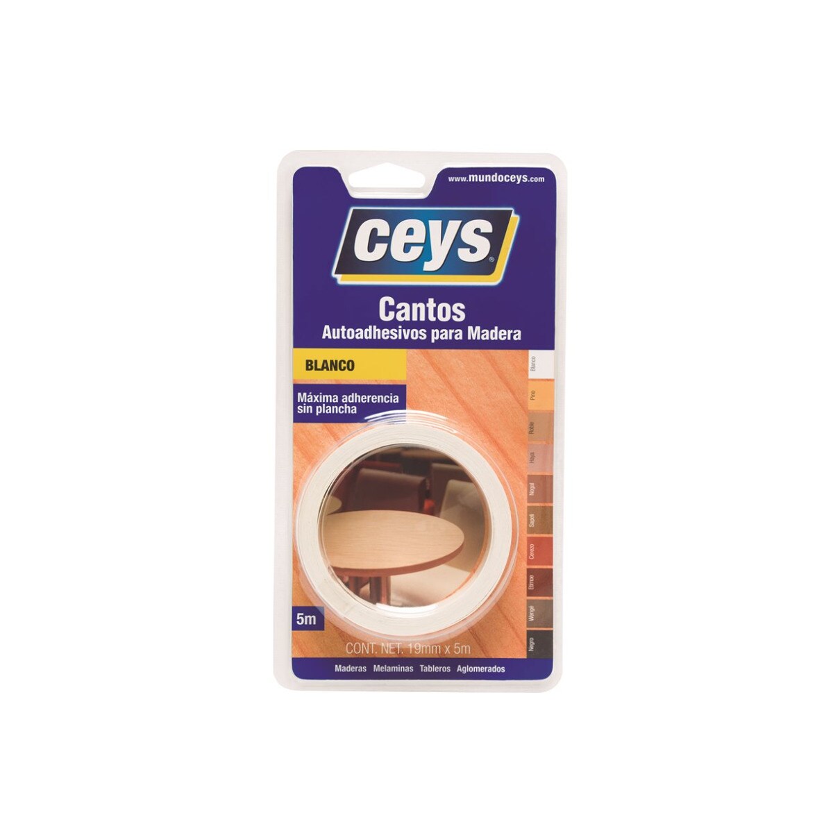 Canto Autoadhesivo para Madera 5 m · Ceys · El Corte Inglés