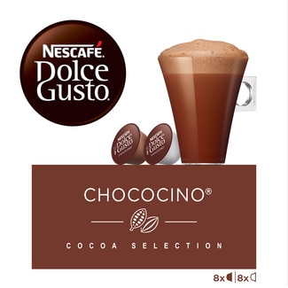 Cápsulas de Chocolate Quente Chococino embalagem 16 cápsulas - Nescafé Dolce Gusto