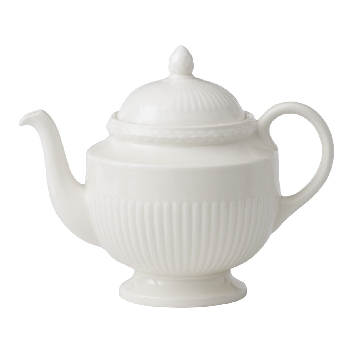 Wedgwood - Tetera Edme Blanco