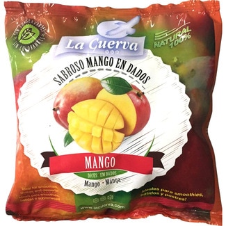 mango congelado en dados bolsa 300 g - La Cuerva