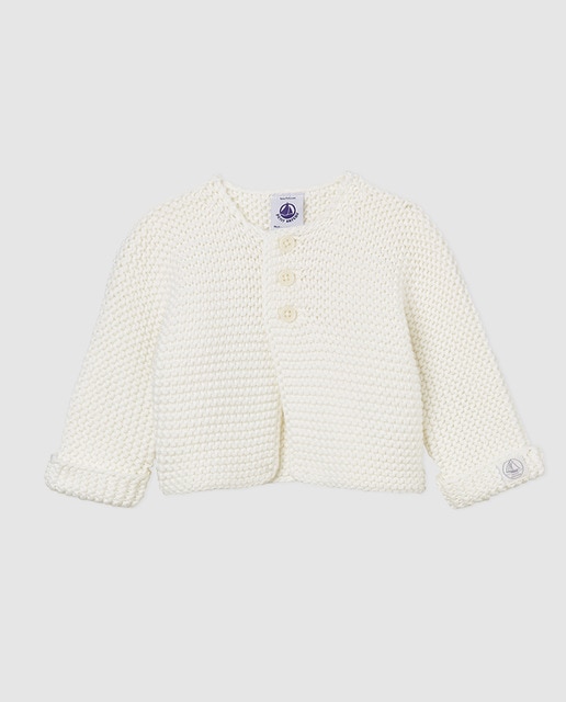 Chaqueta bebés Petit Bateau en blanco · Petit Bateau · El Corte Inglés