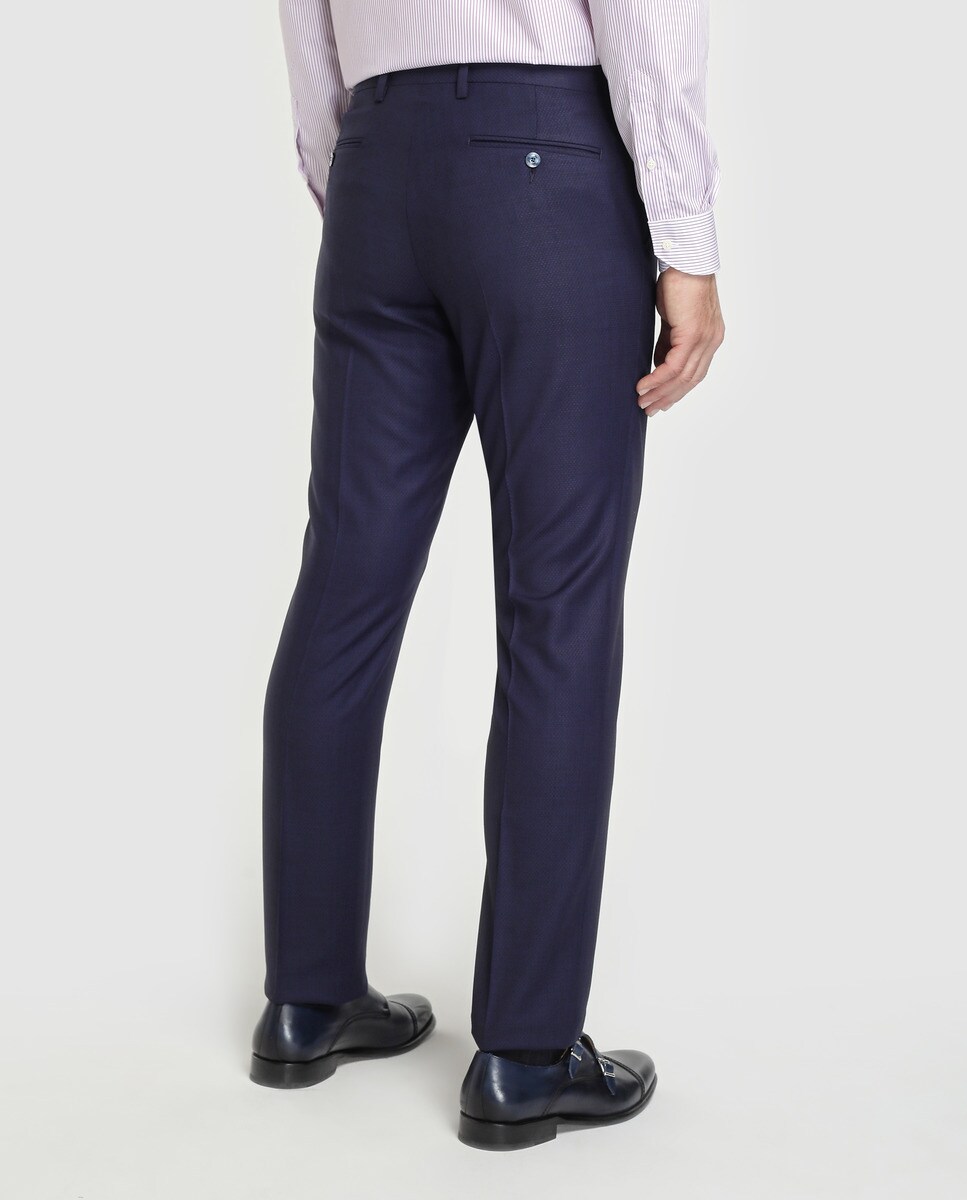 Traje de hombre Ceremonia Emidio Tucci regular azul con microdibujo · Emidio  Tucci · El Corte Inglés
