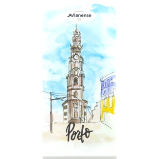 Chocolate de Leite "Torre Clérigos" embalagem 100 g - Avianense