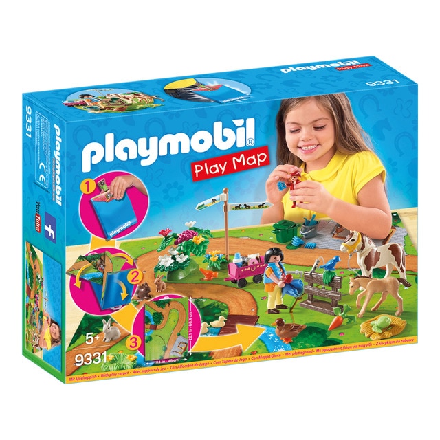 Play Map Paseo con Ponis Playmobil Play