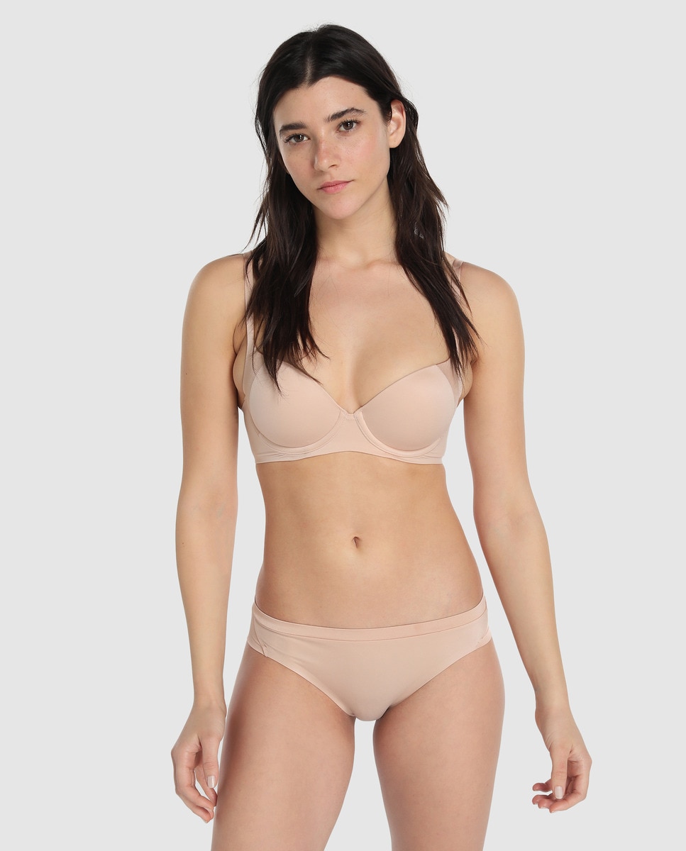 Soutien Bmu Soft Touch Triumph sem costuras natural Creme-3