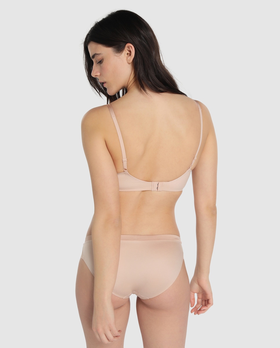 Soutien Bmu Soft Touch Triumph sem costuras natural Creme-4