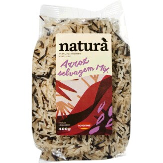 Natura Arroz Selvagem Mix embalagem 400 g