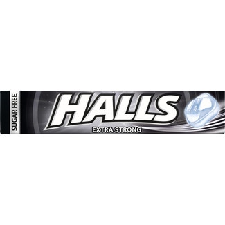 Rebuçados de Mentol Extra sem Açúcar embalagem 32 g - Halls