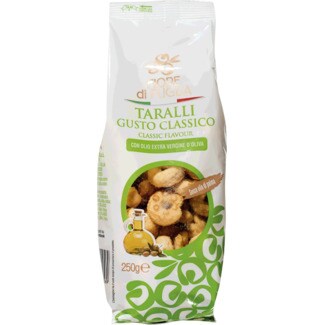 Fiore di Puglia Aperitivos Taralli Clássico com Azeite embalagem 250 g