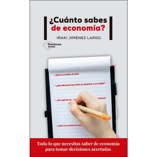 Imagen 0 de ¿Cuánto sabes de economía?  (Tapa blanda con solapas)