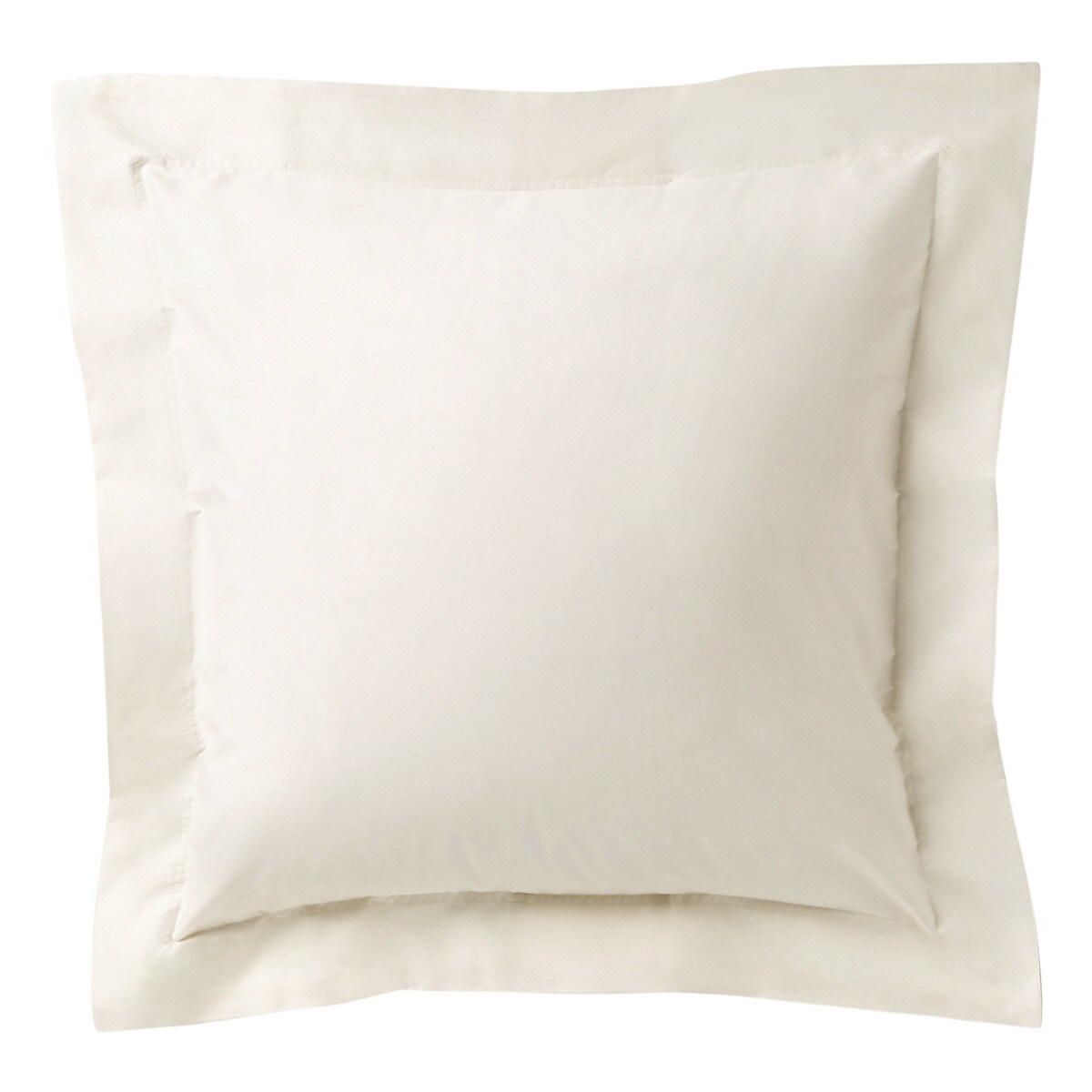 Housse de coussin carré en percale de poly 180 fils