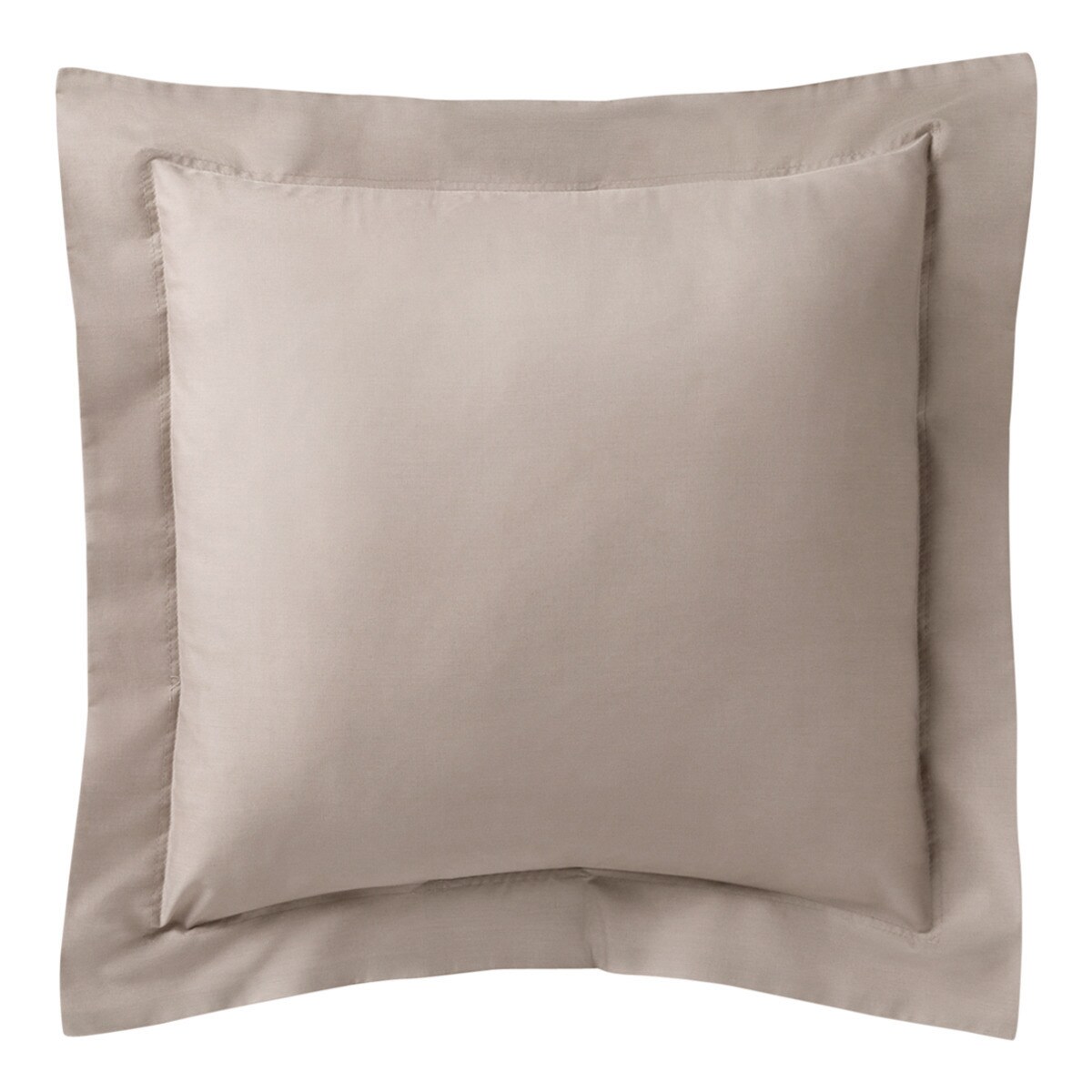 Housse de coussin carré en percale de poly 180 fils