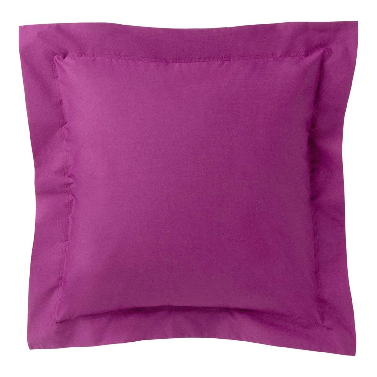Housse de coussin carré en percale de poly 180 fils