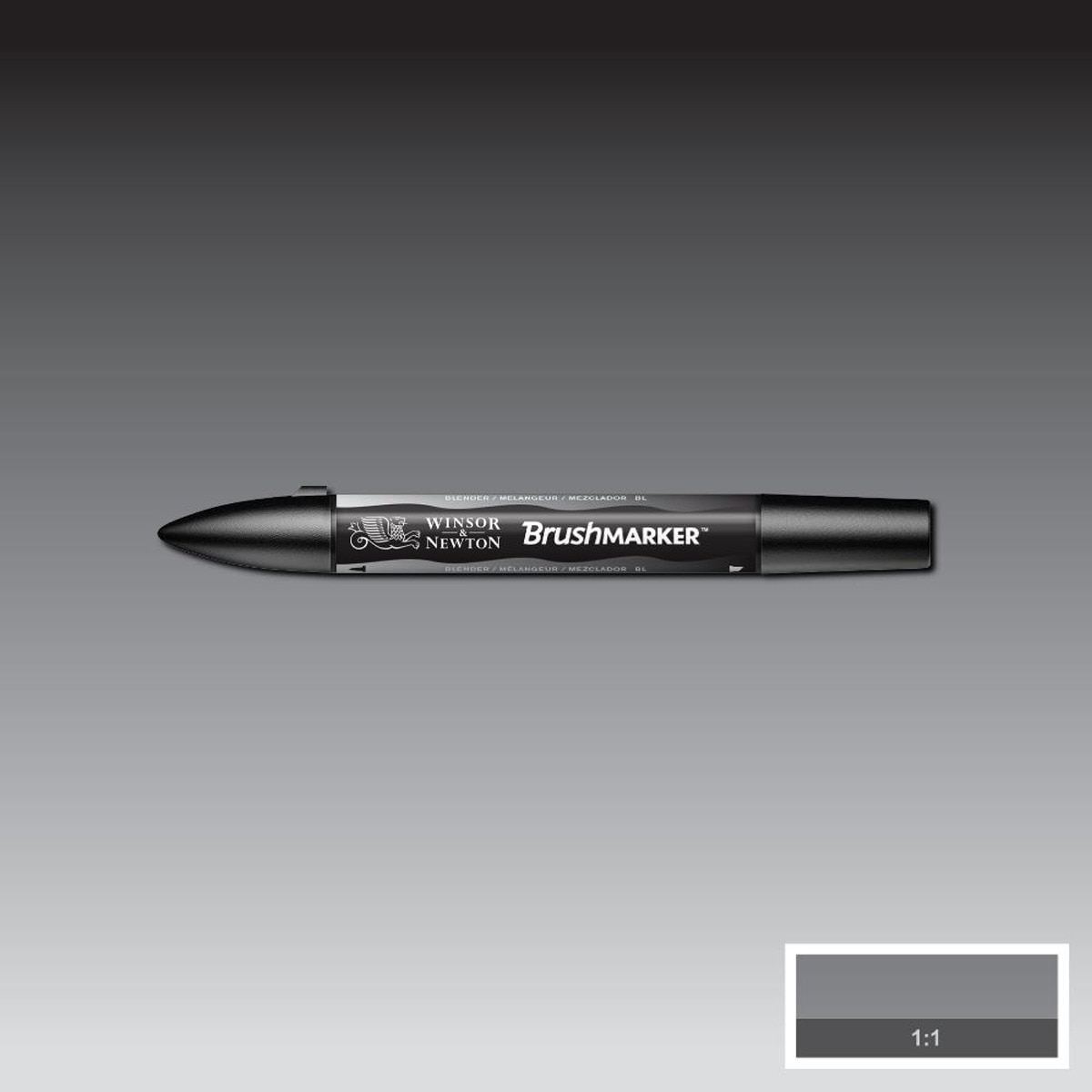 Marcador BrushMarker com Ponta de Pincel Winsor & Newton Blender (Bl) 3