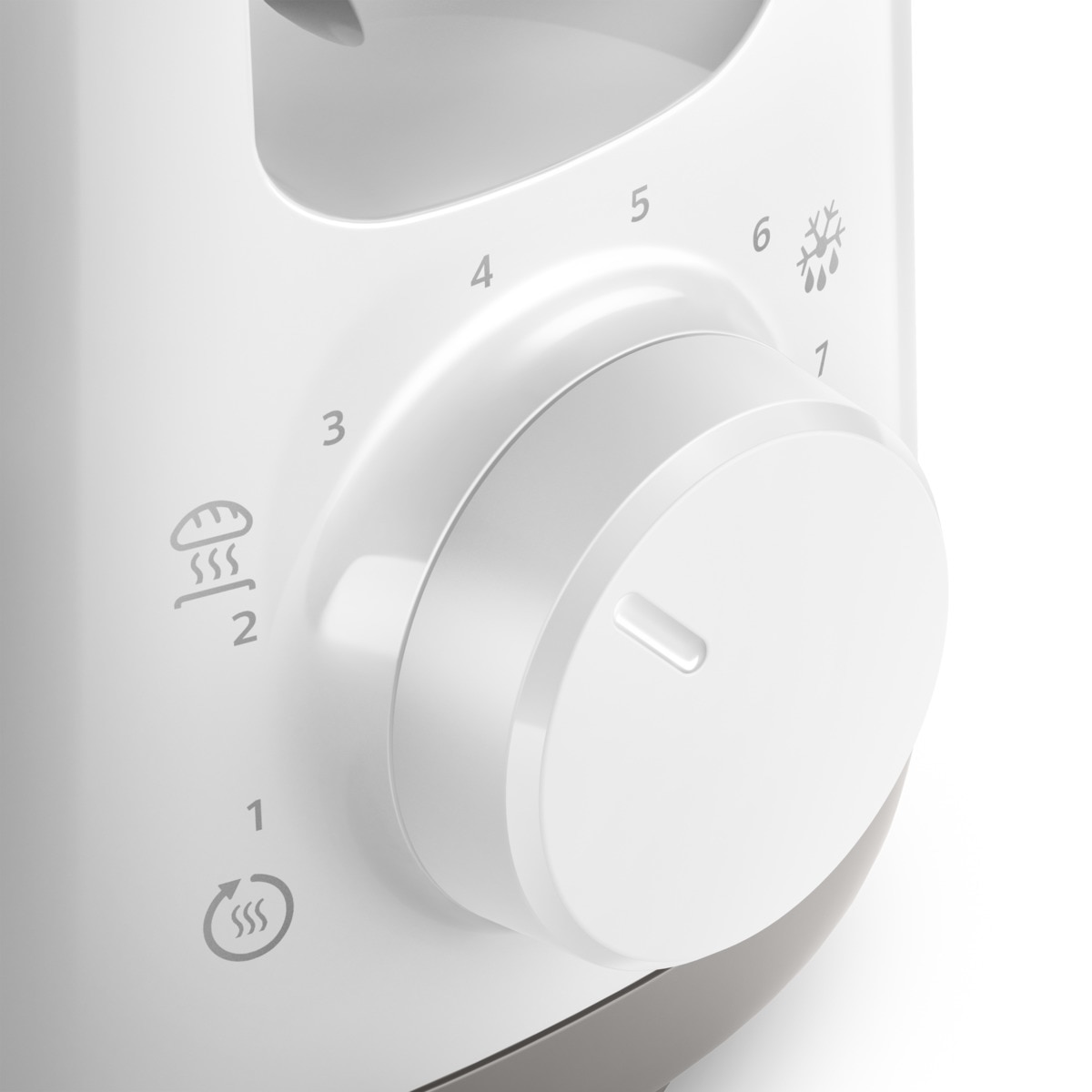 Torradeira Philips HD2590/00 com ranhura comprida Branco-5