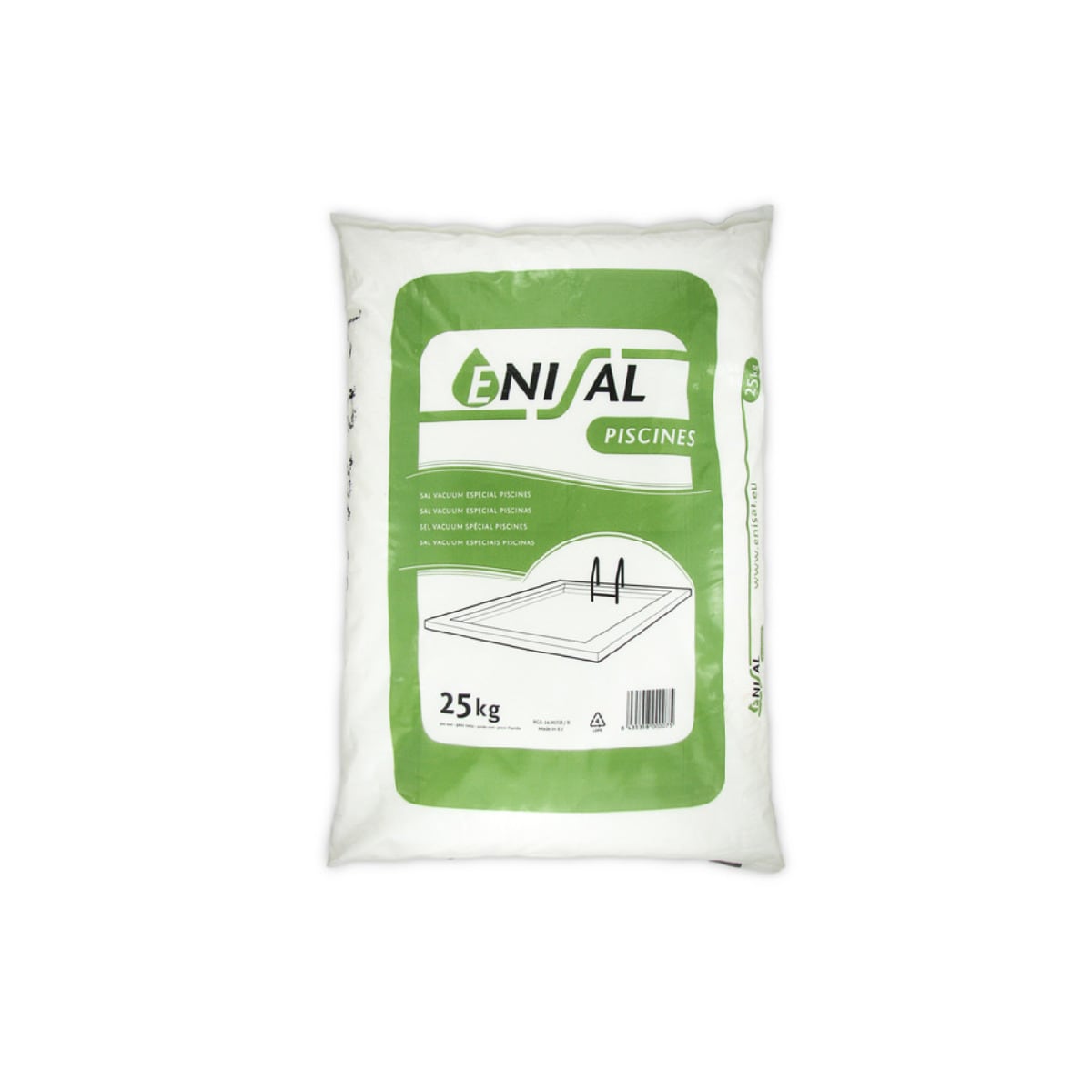 Sal Vacuum Piscinas 25 Kg 1