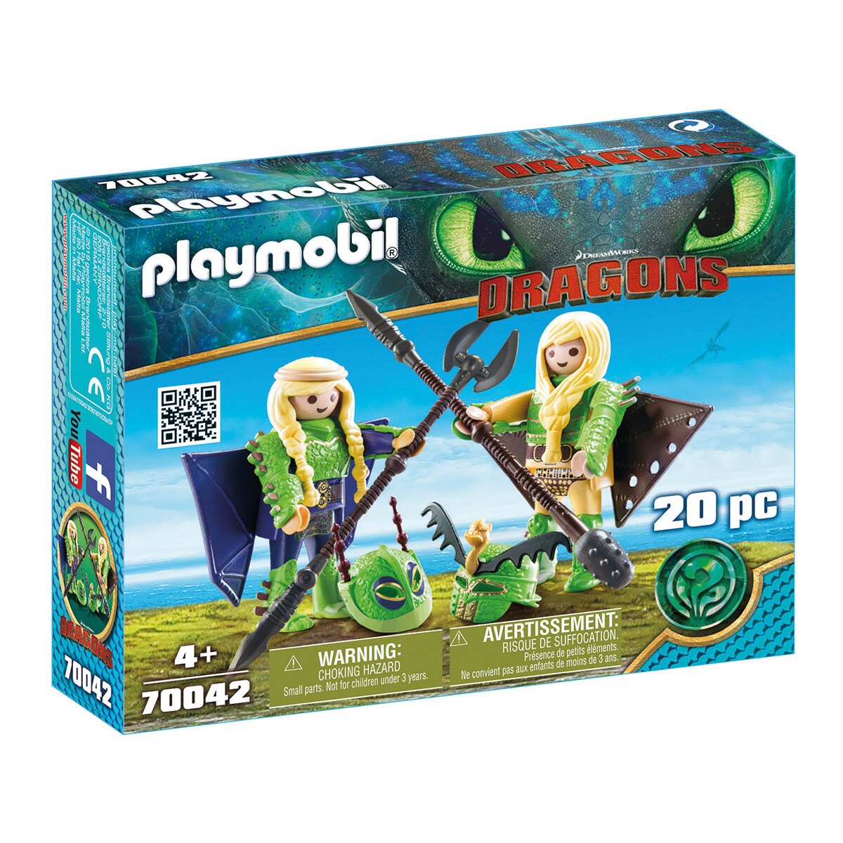 dragon dos cabezas playmobil el corte ingles