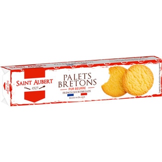 Palets Breton galletas de mantequilla paquete 125 g - Saint Aubert