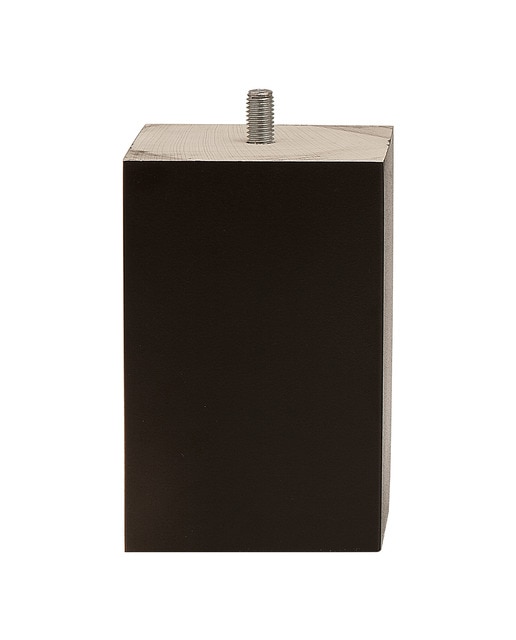 Imagen 0 de Pata de madera cuadrada 10 cm Dunlopillo Negro