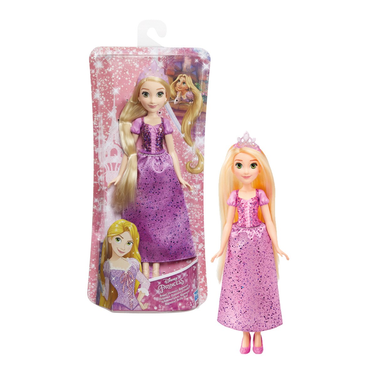 muñeca rapunzel hasbro