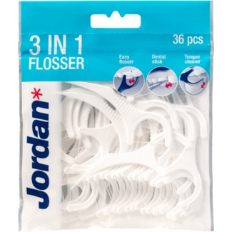 Fio Dental 3 em 1 embalagem 36 unidades - Jordan