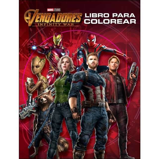 Imagen 0 de Vengadores. Infinity War. Libro para colorear  (Tapa blanda)