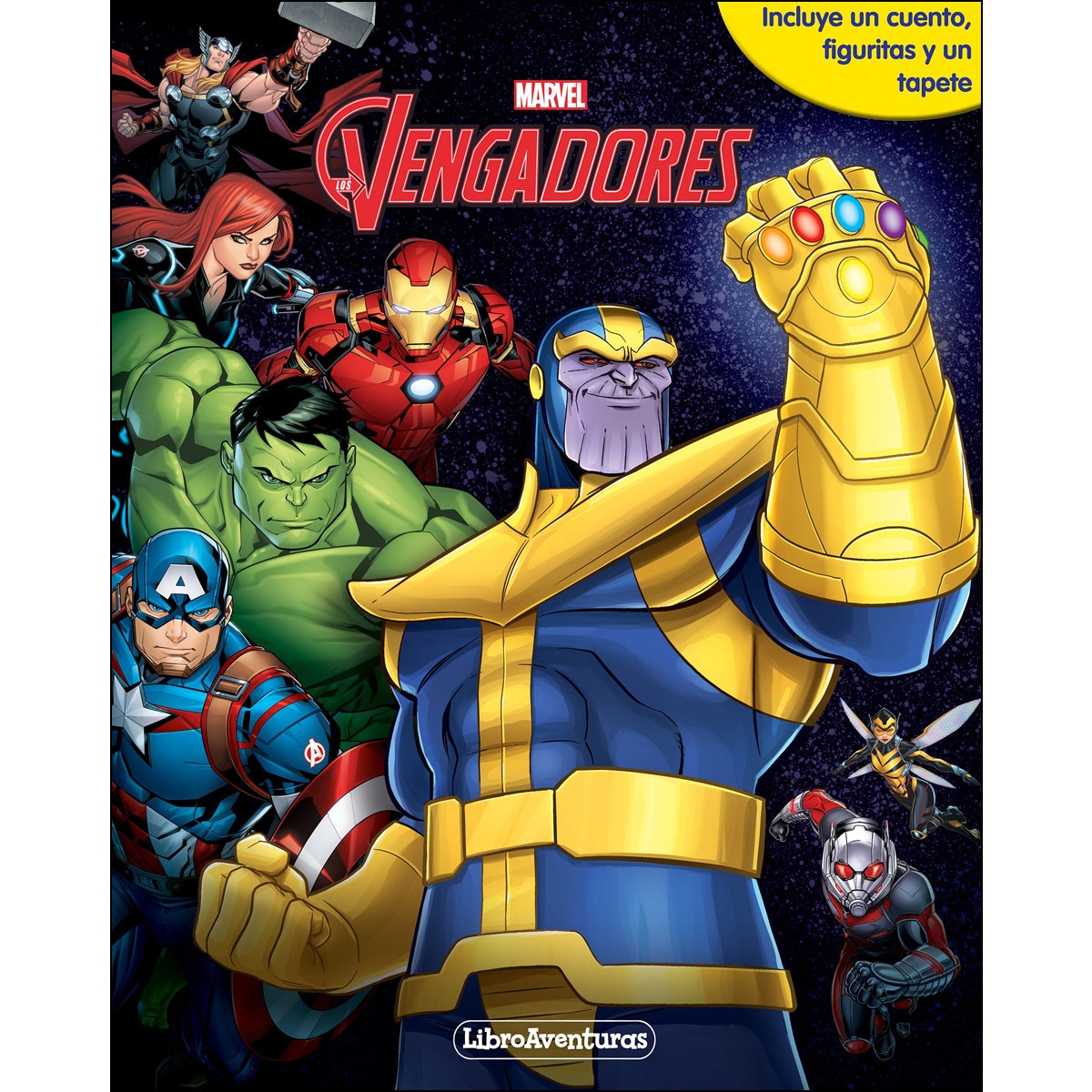 Vengadores Infinity War. Libroaventuras: Libro-juego. Incluye un cuento, figuritas y un tapete 1