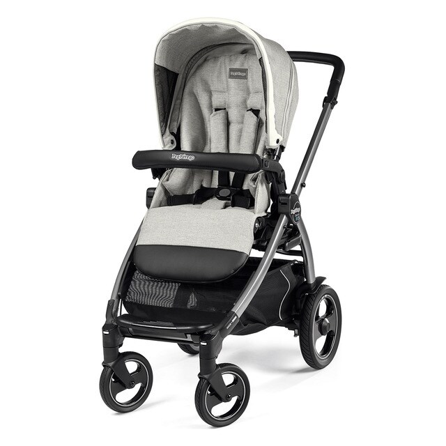 Coche de paseo trío Peg Pérego Book 51 S Titania Elite Luxe Pure grisnegro Coche de paseo trío Peg Pérego Book 51 S Titania Elite Luxe Pure grisnegro