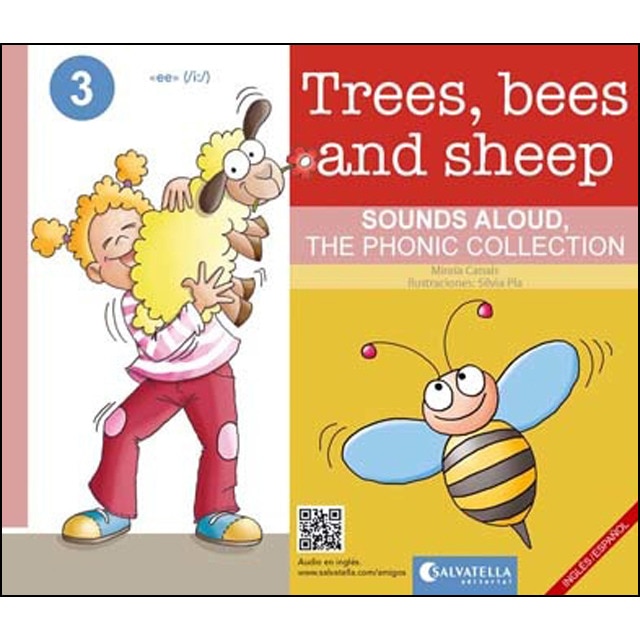 Trees,bees and sheep: Ingles/español(Tapa blanda) 1