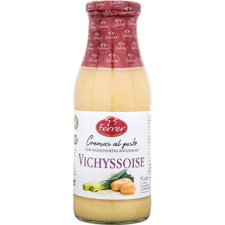 Cremas al gusto Vichyssoise con ingredientes naturales botella 485 ml - Ferrer
