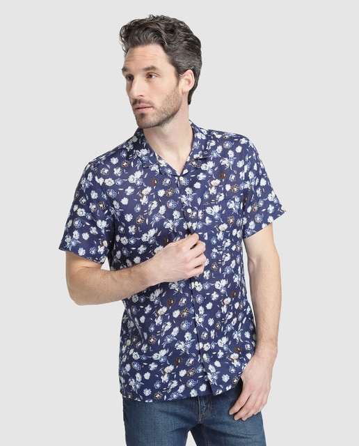 Camisa de lino de hombre Emidio Tucci re