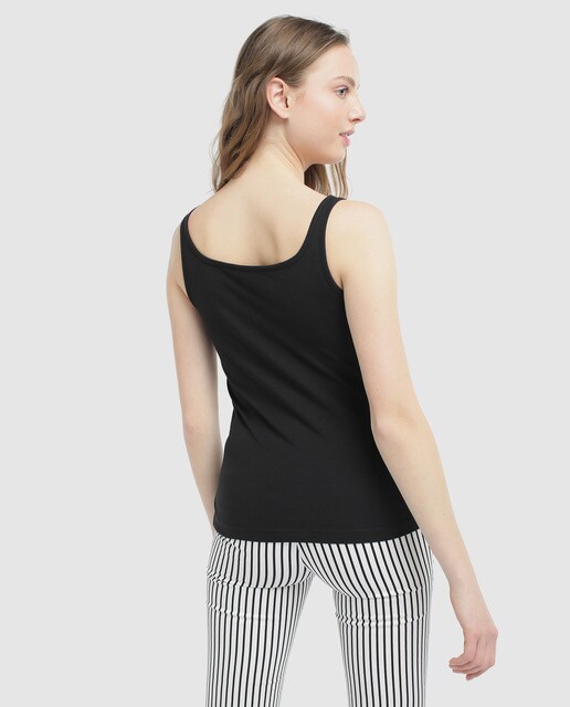 camiseta basica tirantes mujer