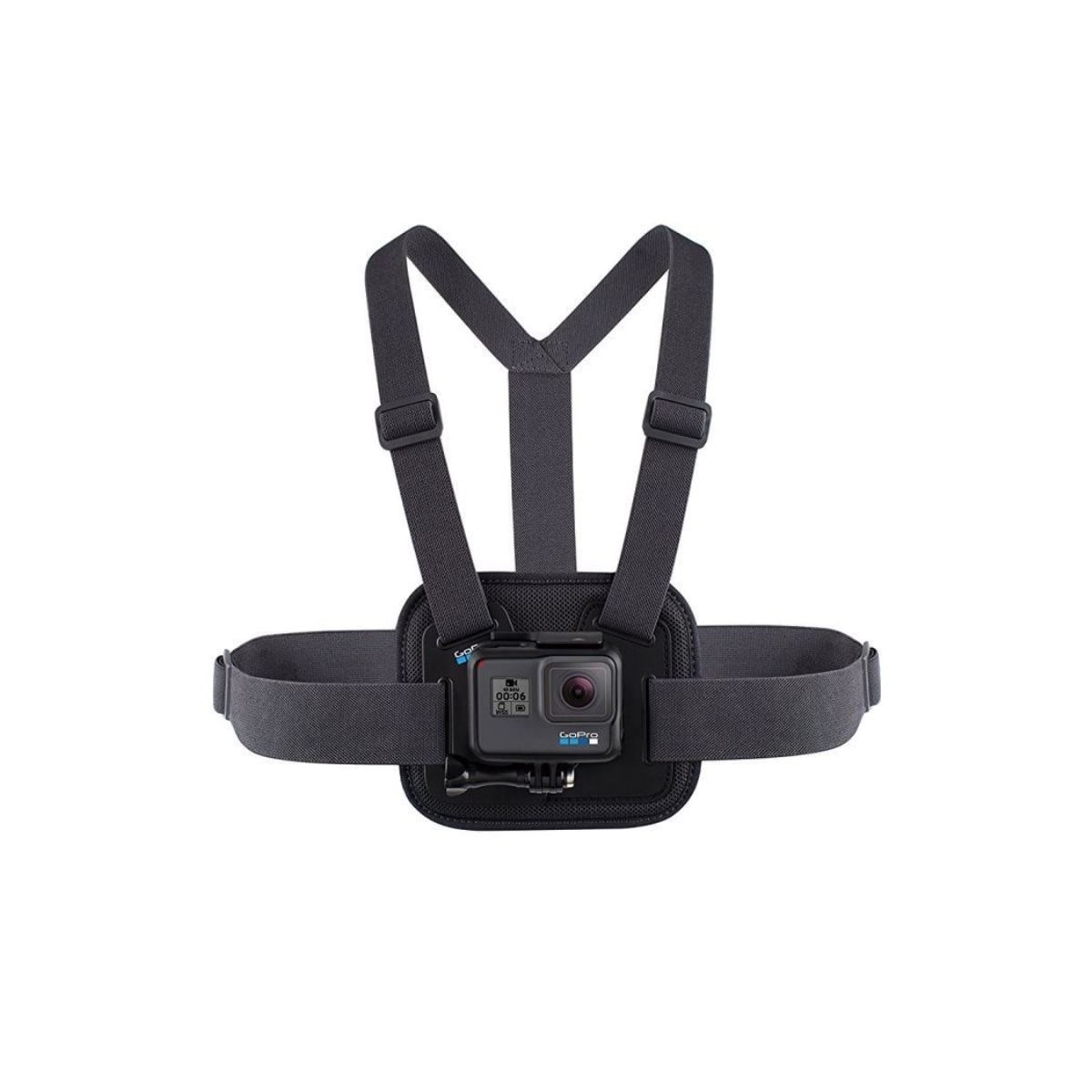Arnés para GoPro com Suporte de Peito Preto-3