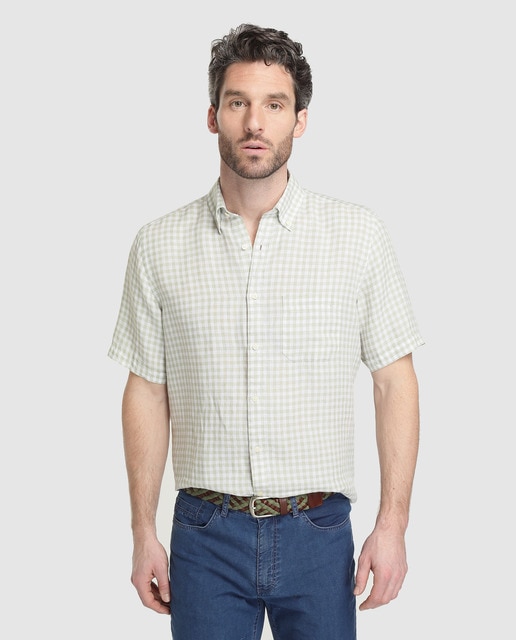 Camisa de lino de hombre Emidio Tucci cl