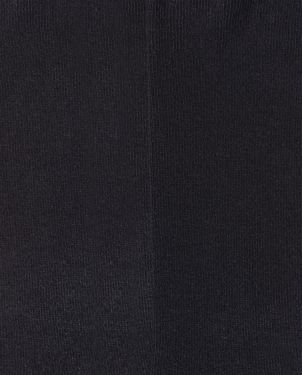 Pack de dois pares de meias de mulher Soxland lisas Preto-2