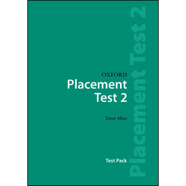 Oxford Placement Tests 2. Pack Revised Ed (Capa mole) 1
