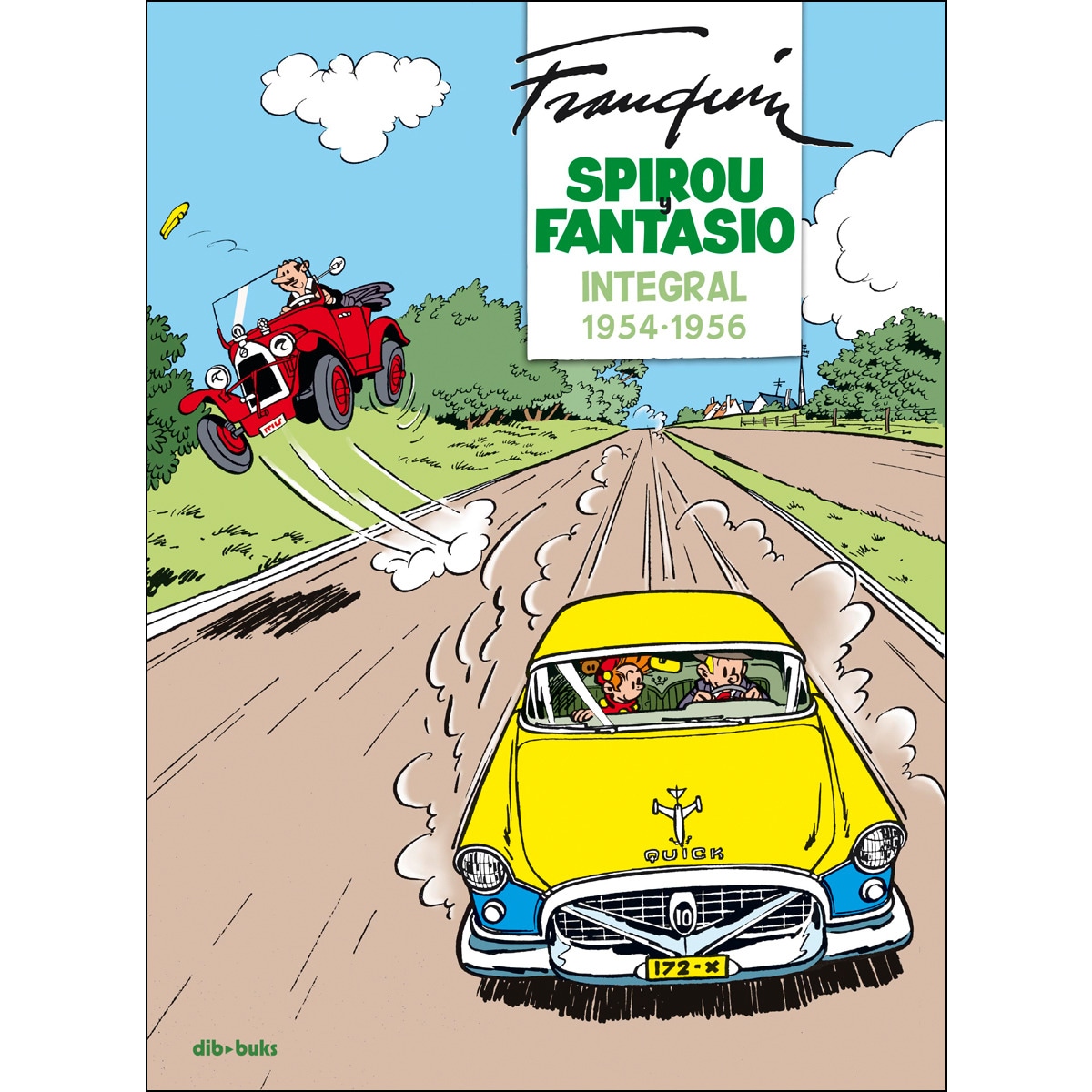 Imagem 0 de Spirou y Fantasio Integral 4. Franquin 1954-1956: Aventuras Modernas (Capa dura)