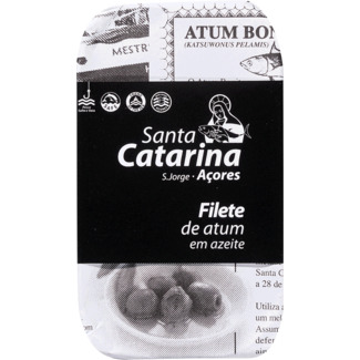 Filetes de Atum em Azeite lata 120 g - Santa Catarina