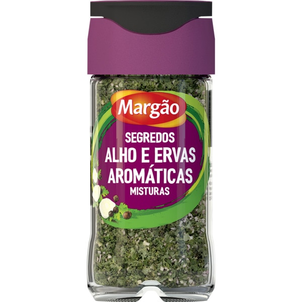 Segredos Mistura de Alho e Ervas Aromáticas embalagem 40 g