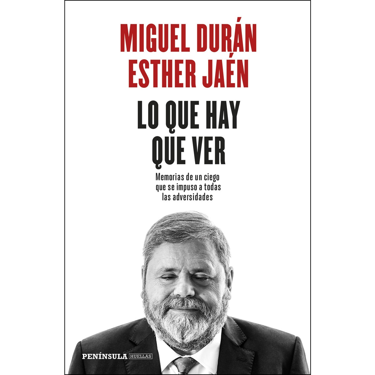 Lo que hay que ver: Memorias de un ciego que se impuso a todas las adversidades (Capa mole com abas) 1