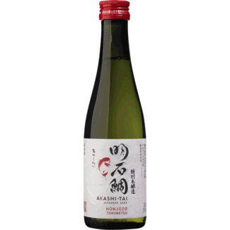 Bebida Japonêsa Sake Honjozo garrafa 30 cl - Akashi-tai
