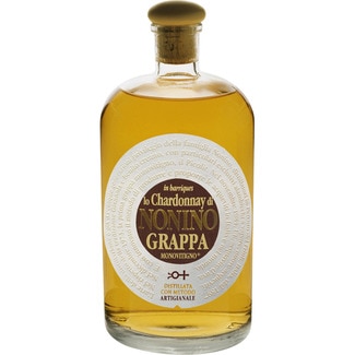 Grappa aguardiente chardonnay en barrica botella 70 cl - Nonino