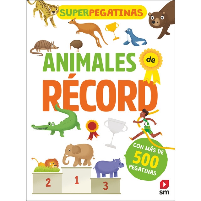Imagen 0 de Superpegatinas. Animales de récord
