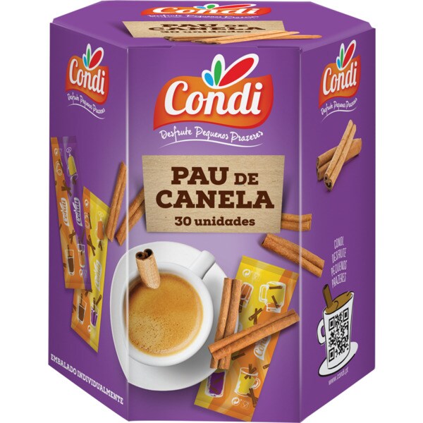 Condi Pau de Canela embalagem 30 unidades