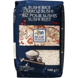 Arroz Sushi embalagem 500 g - Blue Dragon