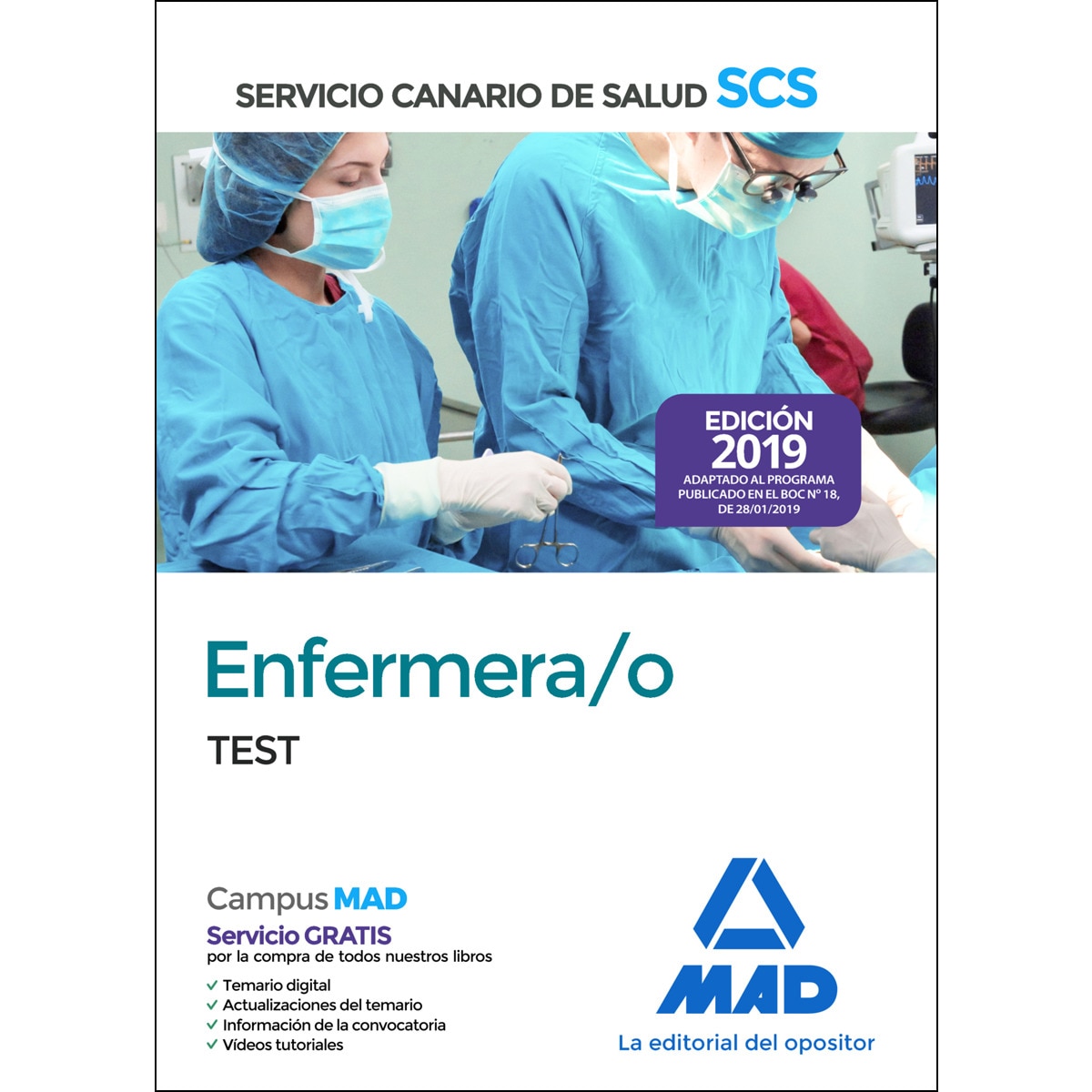 Enfermera/O Del Servicio Canario De Salud. Test 1
